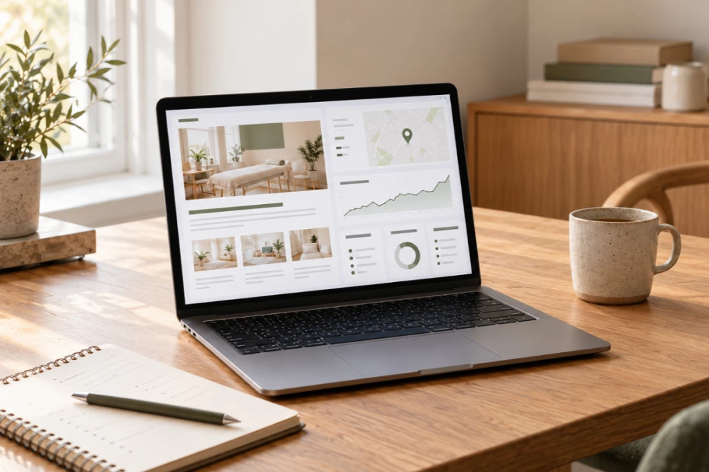 Paxis-Beispiel auf Laptop, Handy und PC